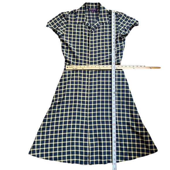 Ralph Lauren Collection Purple Label Light Academia Silk Dress Womwn Size 10 - Picture 12 of 16